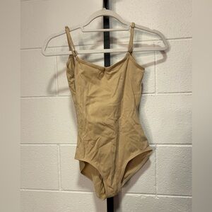Capezio brand nude leotard